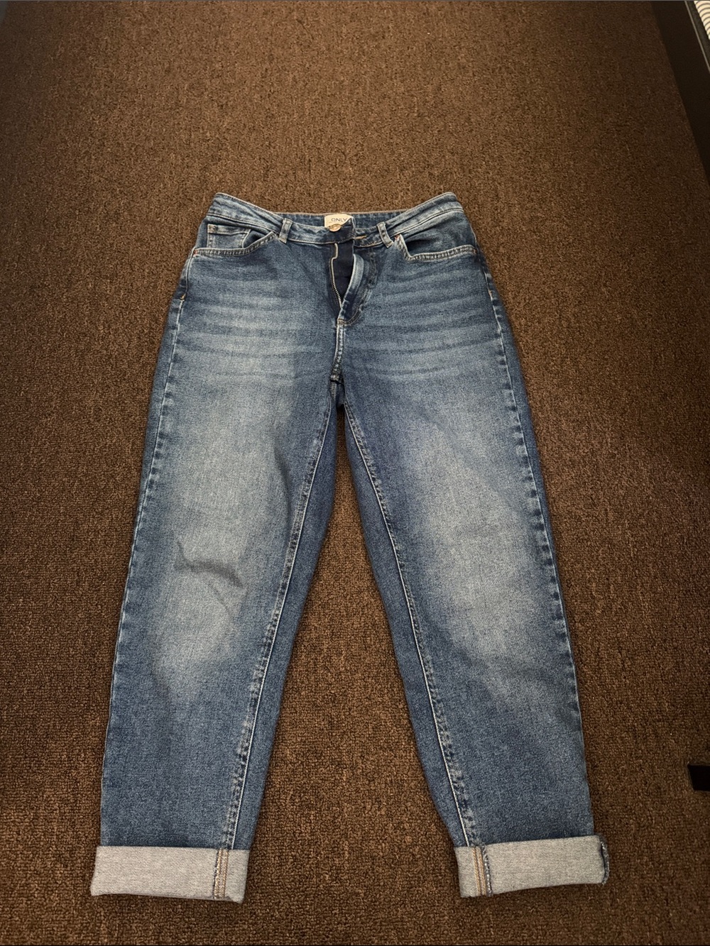 Only Women's Straight Leg Jeans - Blue